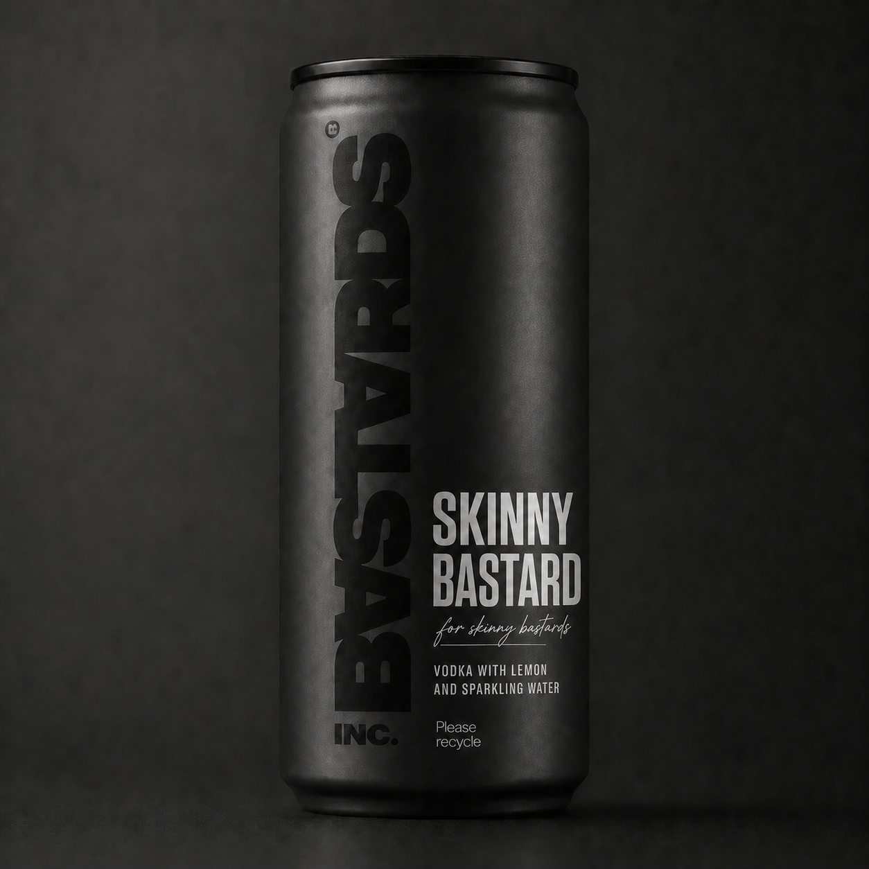 BASTARDS Skinny Bastard — black can